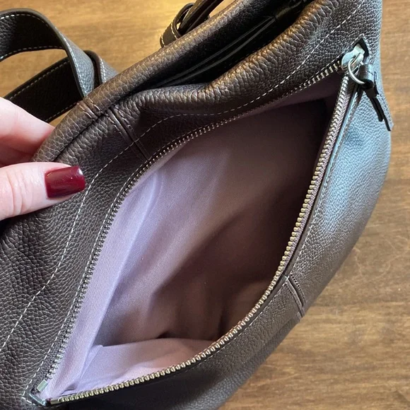 Coach Leather Bag with Adjustable Strap - Picture 7 of 13